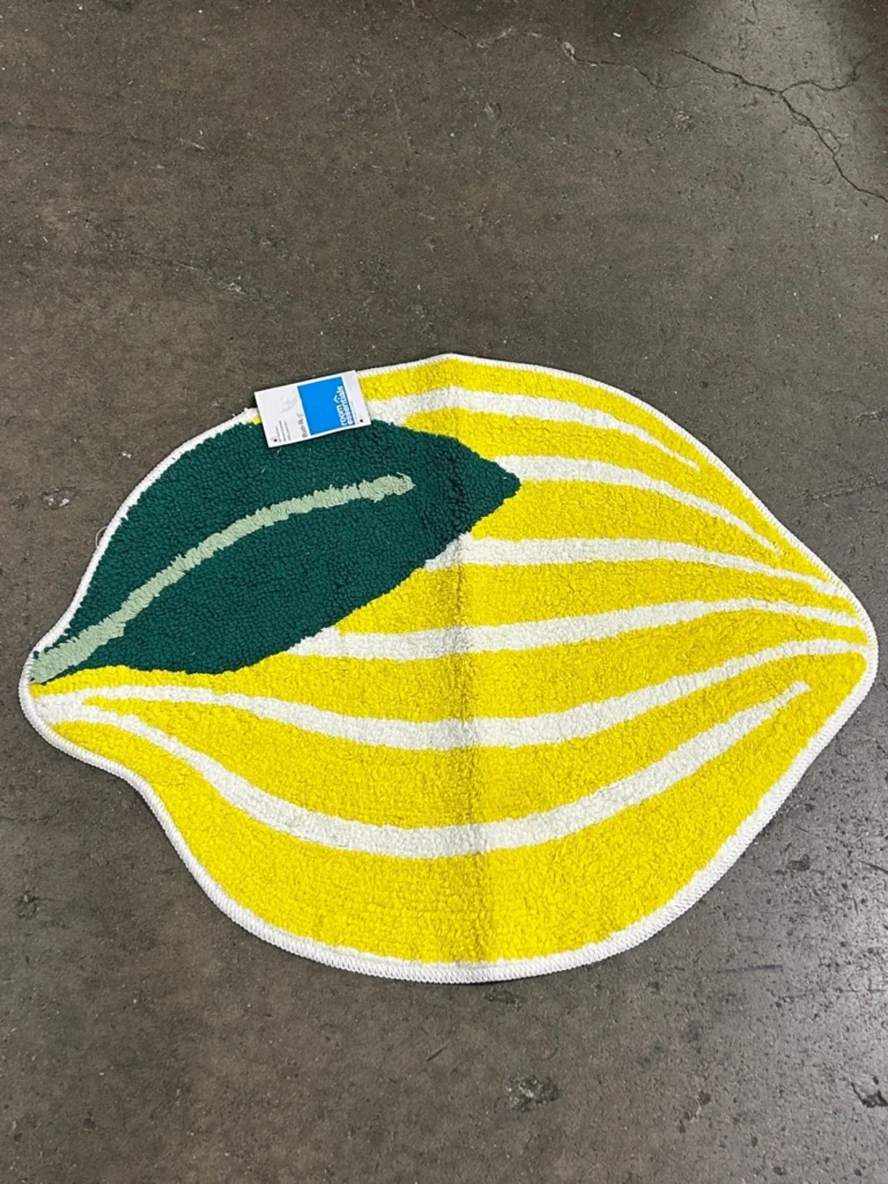 Target Lemon Textured Bath Rug - Picture 1 of 4